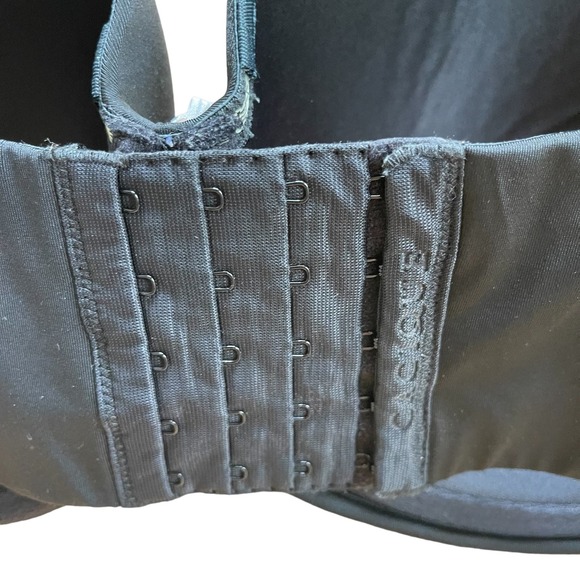 CACIQUE Strapless Black Bra Size 44DDD - Picture 3 of 4